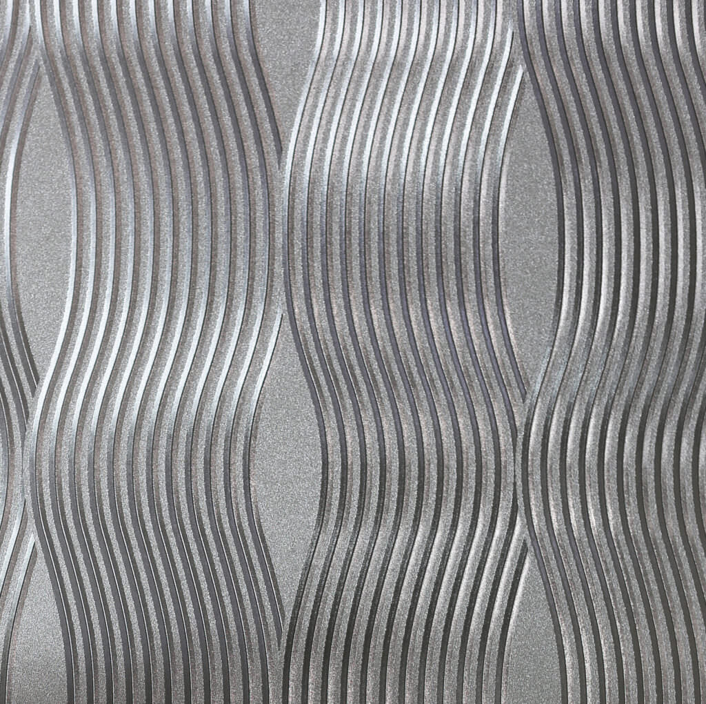 Arthouse Velvet Crush Foil Silver Wallpaper