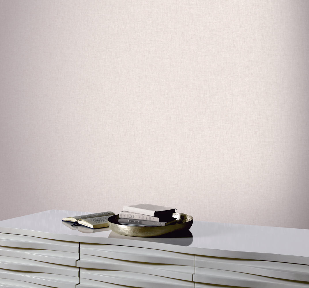 Arthouse Linen Texture Blush Wallpaper IntuDIY Wallpaper & Paint