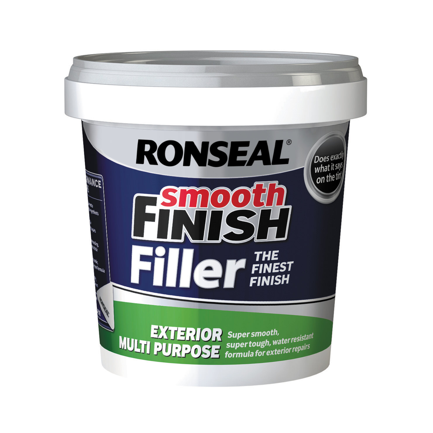 Ronseal Smooth Finish Exterior Multi Purpose Ready Mix Filler 1.2Kg