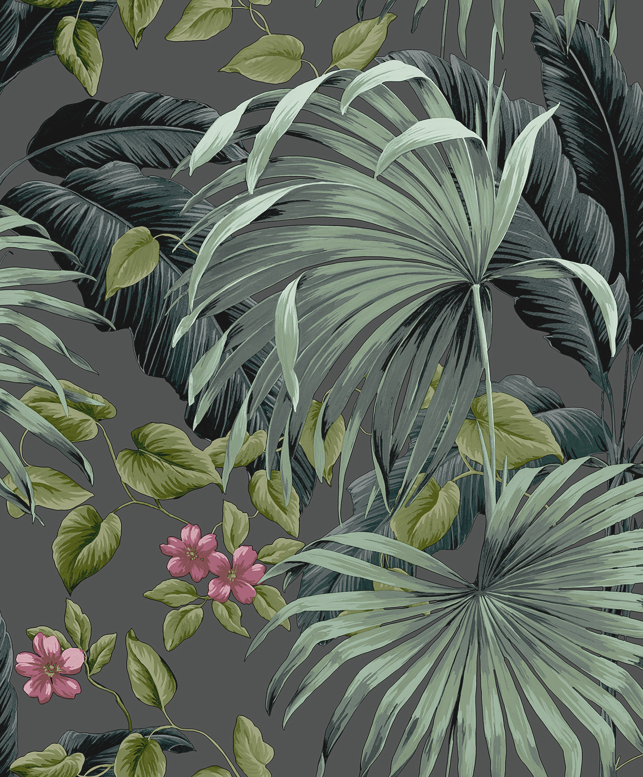 Belgravia Retreat Floral Leaf Textured Wallpaper Green Intu Diy Wallpaper Paint